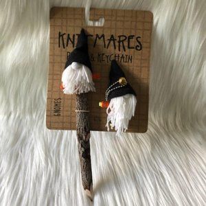 Knitmares Pencil & Keychain Gnomes Set